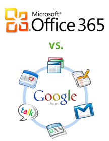 Microsoft Office 365 vs Google Apps