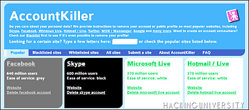 Accountkiller