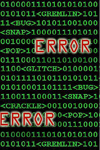 Disaster Recovery- Error Glitch