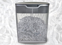 Use a paper shredder to dispose of documents containing personal info to prevent identity theft - image source: consumerreports.org
