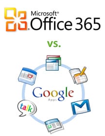 Microsoft Office 365 vs Google Apps