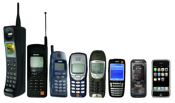 evolution-according-to-mobile-phones